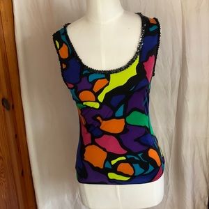 Colorful Alberto Makali Sleeveless Tob